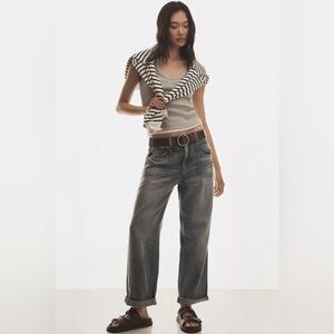 Anthropologie Pilcro The Jenna Mid-Rise Relaxed Jeans Small